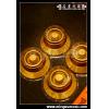 Gibson Top Hat Knobs - Gold 4/Pkg